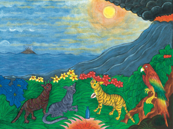 Guaguamole und der Vulkan